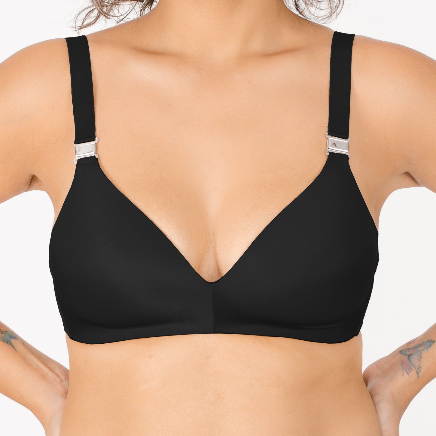 T-Shirt Nursing Bra | Black