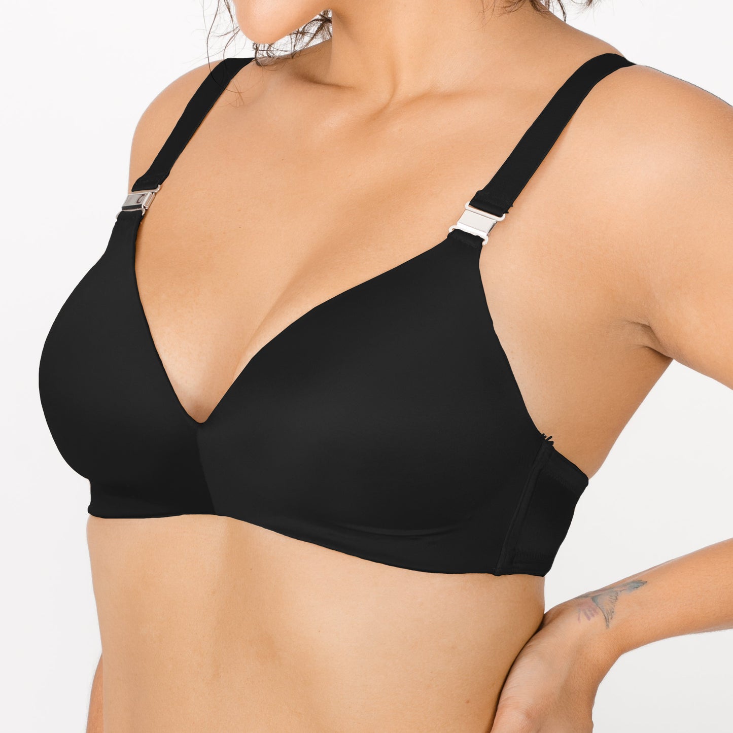 T-Shirt Nursing Bra | Black