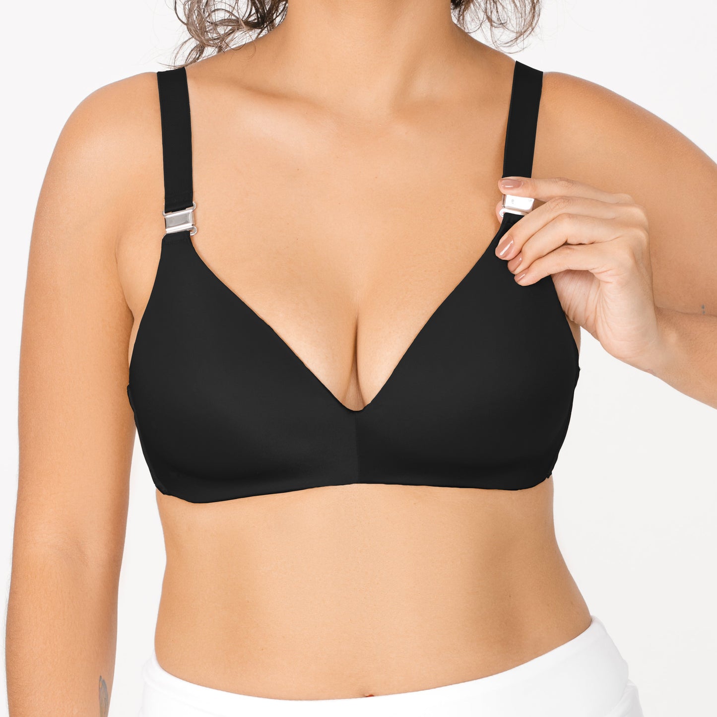 T-Shirt Nursing Bra | Black