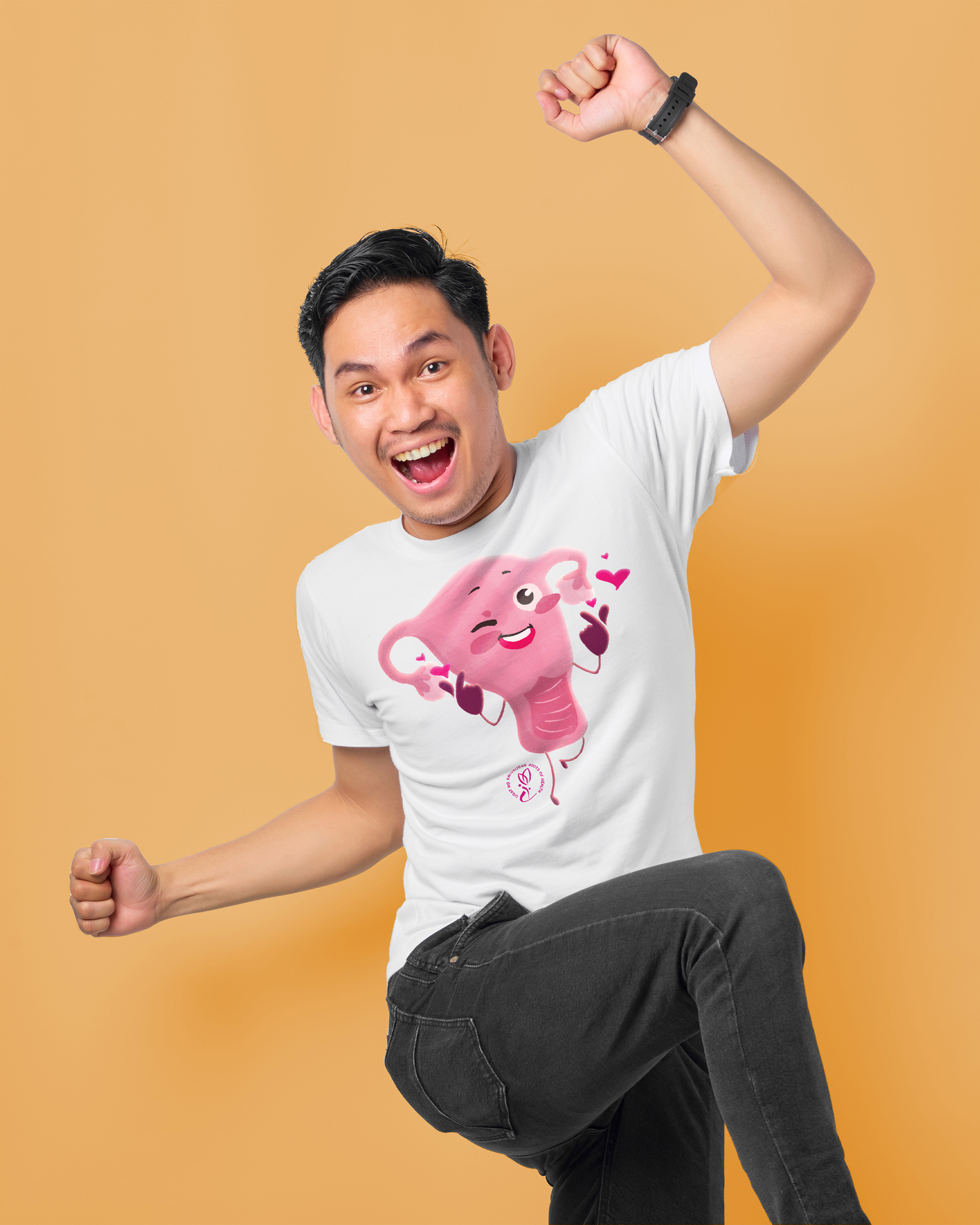 Marites the Matris Cotton Tee | White