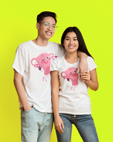 Marites the Matris Cotton Tee | White