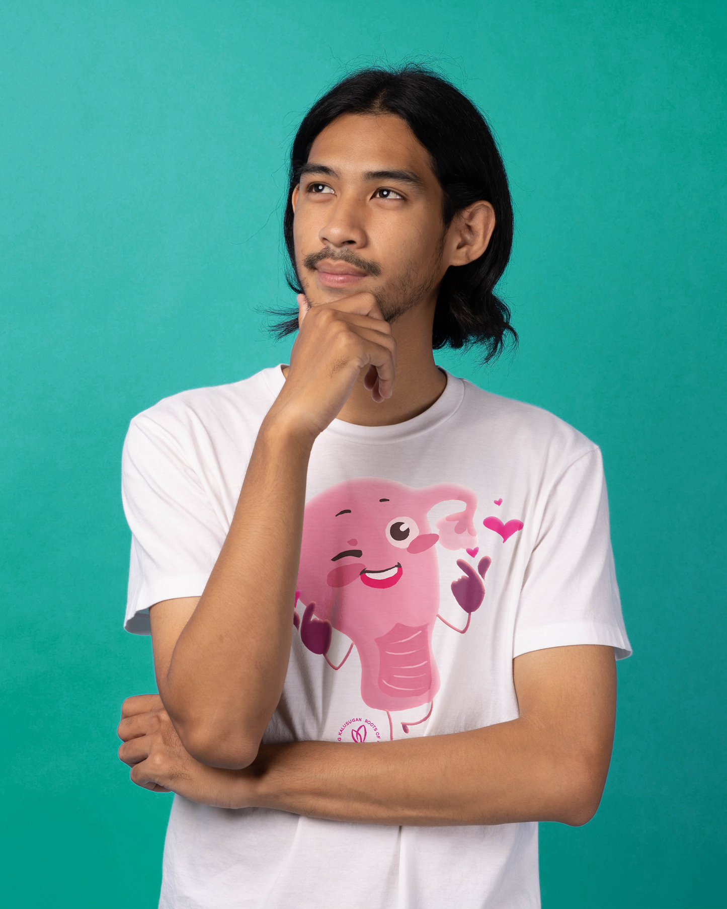 Marites the Matris Cotton Tee | White
