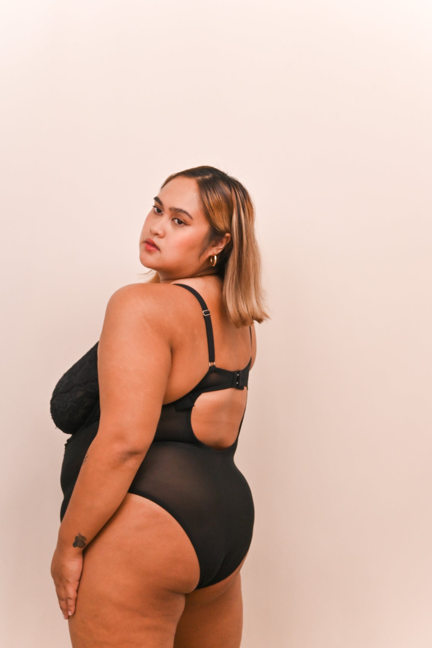 Lace Bodysuit | Ink 02