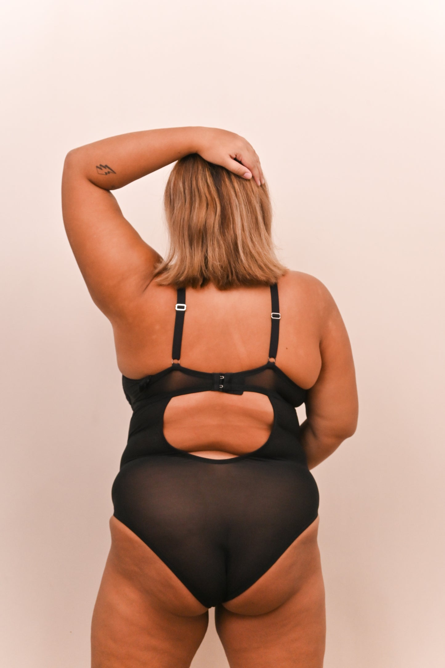 Lace Bodysuit | Ink 02