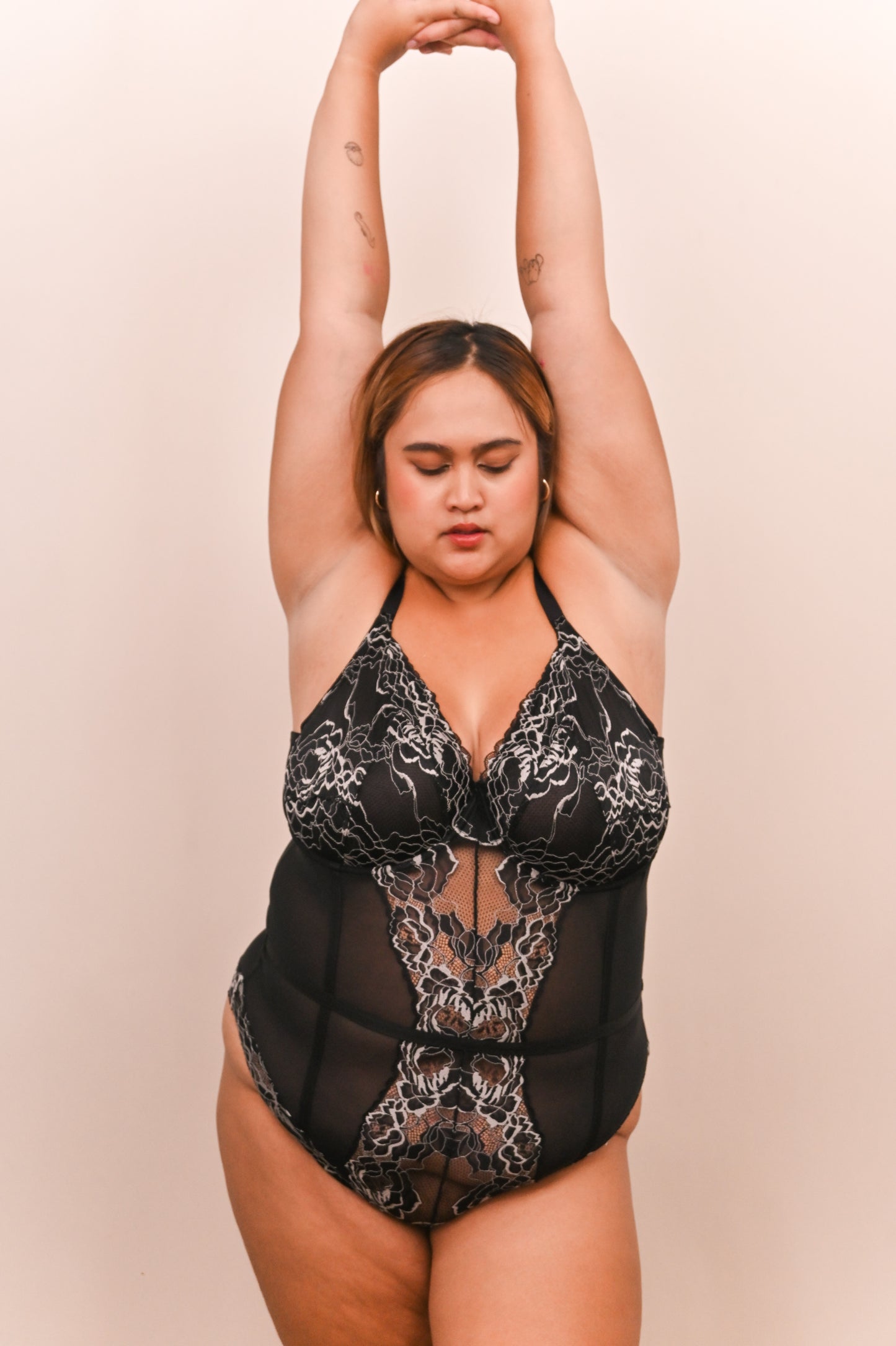 Lace Bodysuit | Black 02