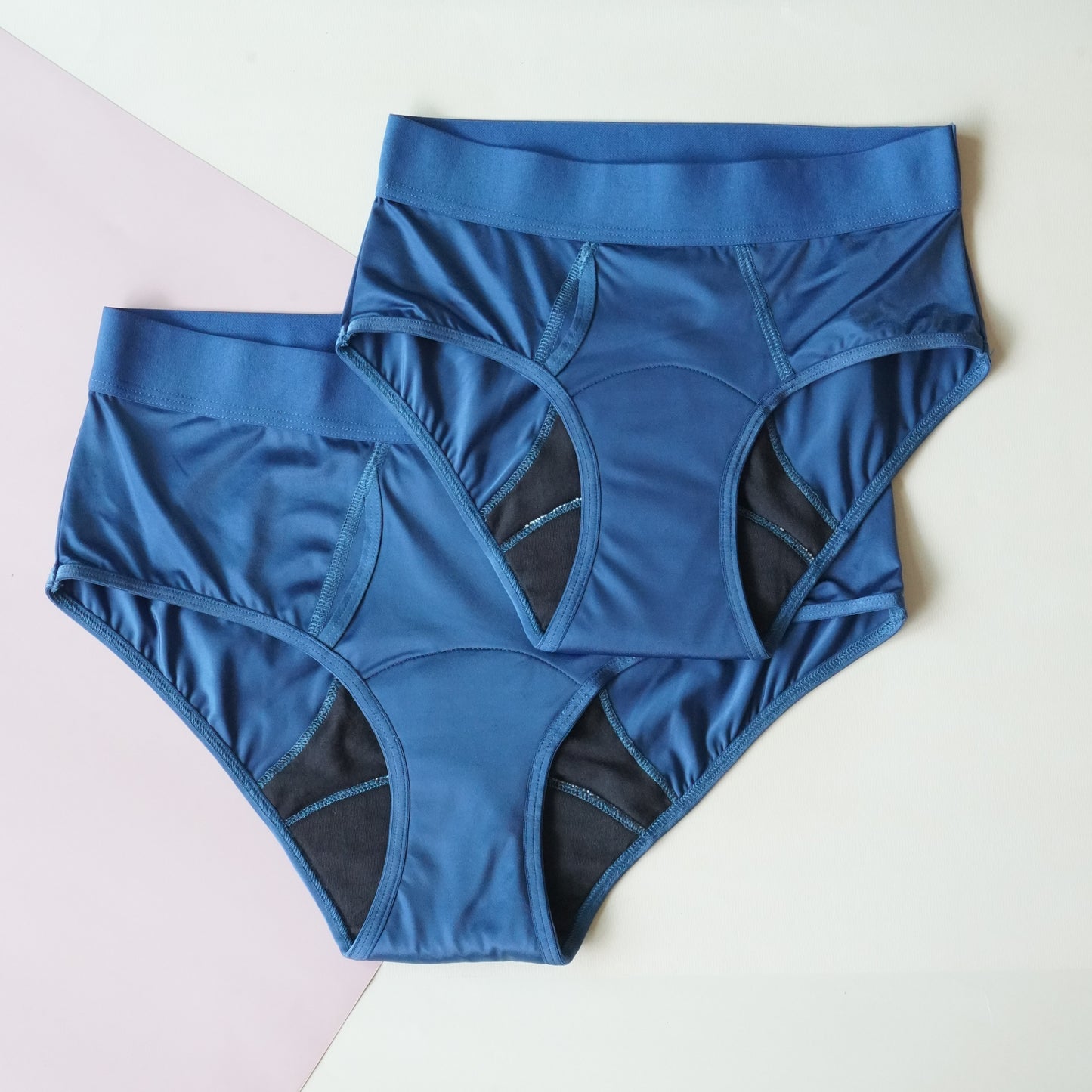 Hipster Moderate Absorbency Period Briefs | Navy