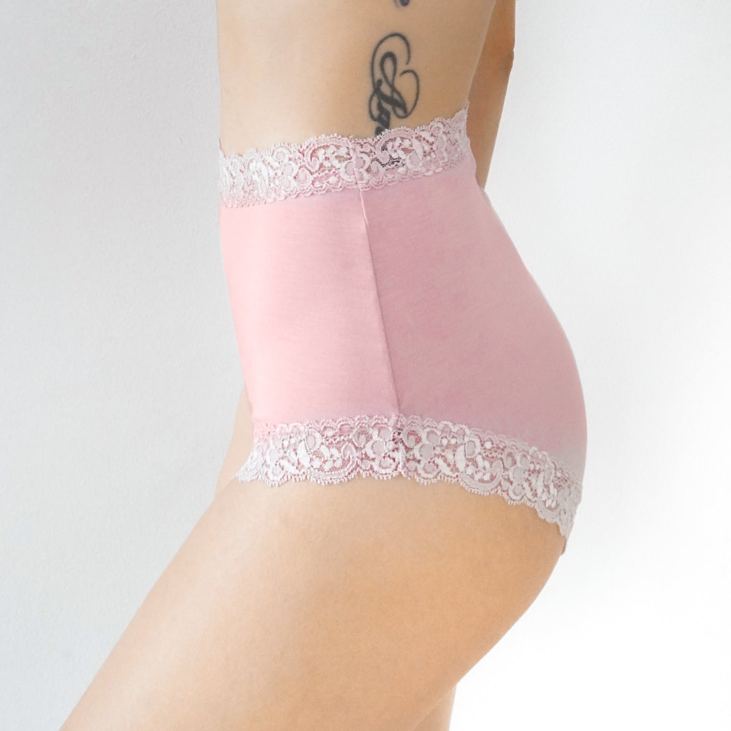 High Waist Lounge Panties | Rosewood