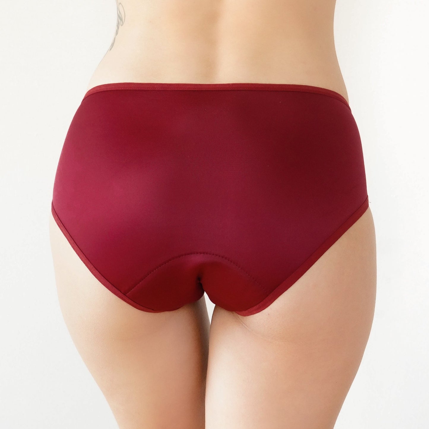 Hipster Moderate Absorbency Period Undies | Rhubarb