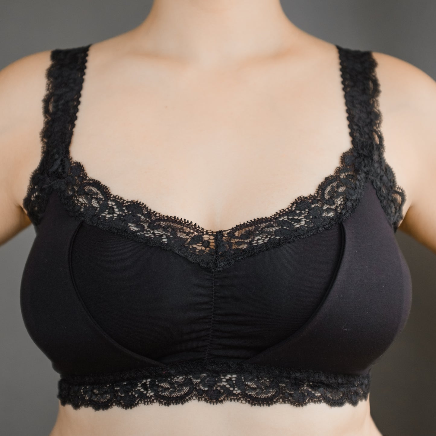 Pumping Bralette | Rich Black