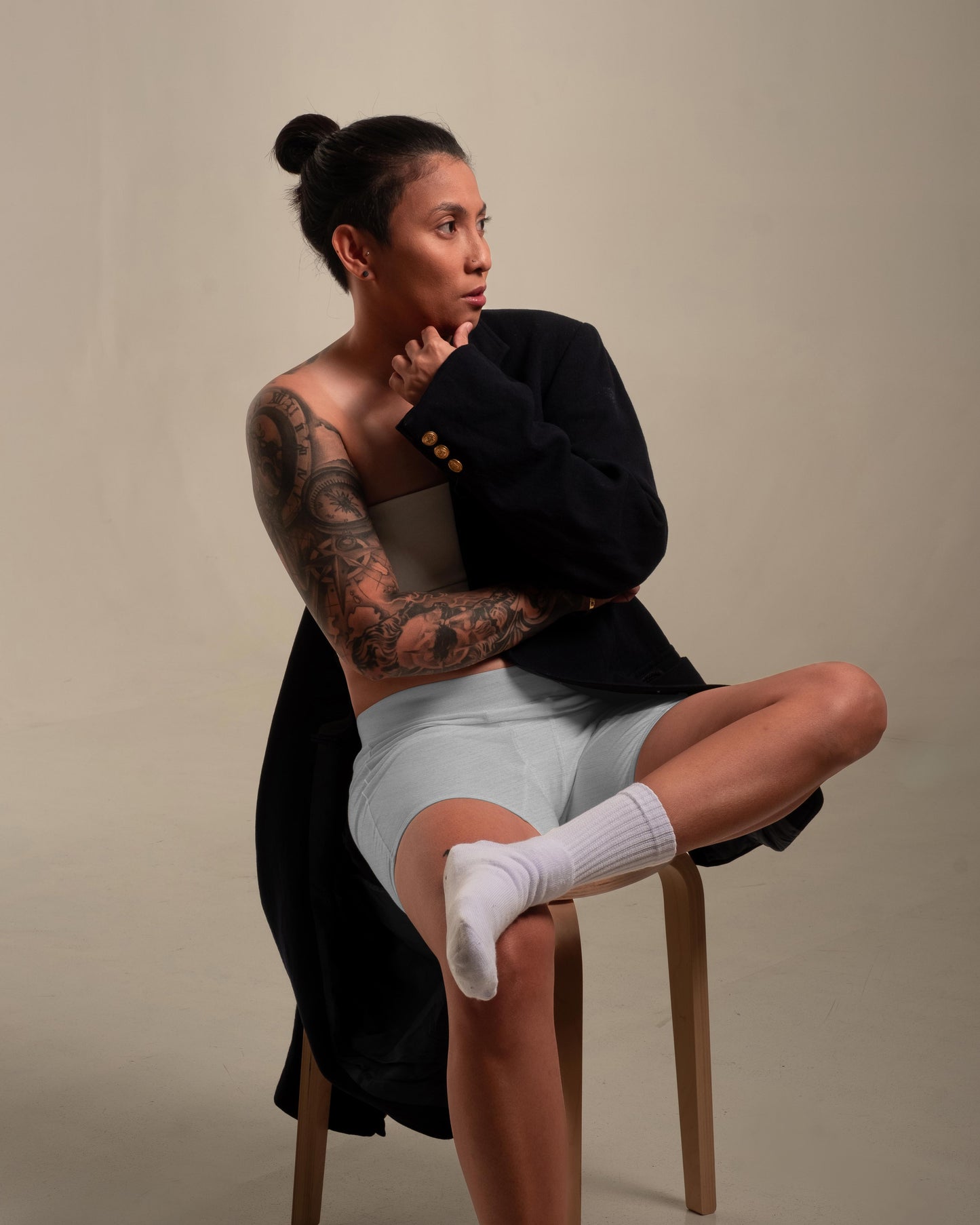 Lounge Boxer | Heather Grey