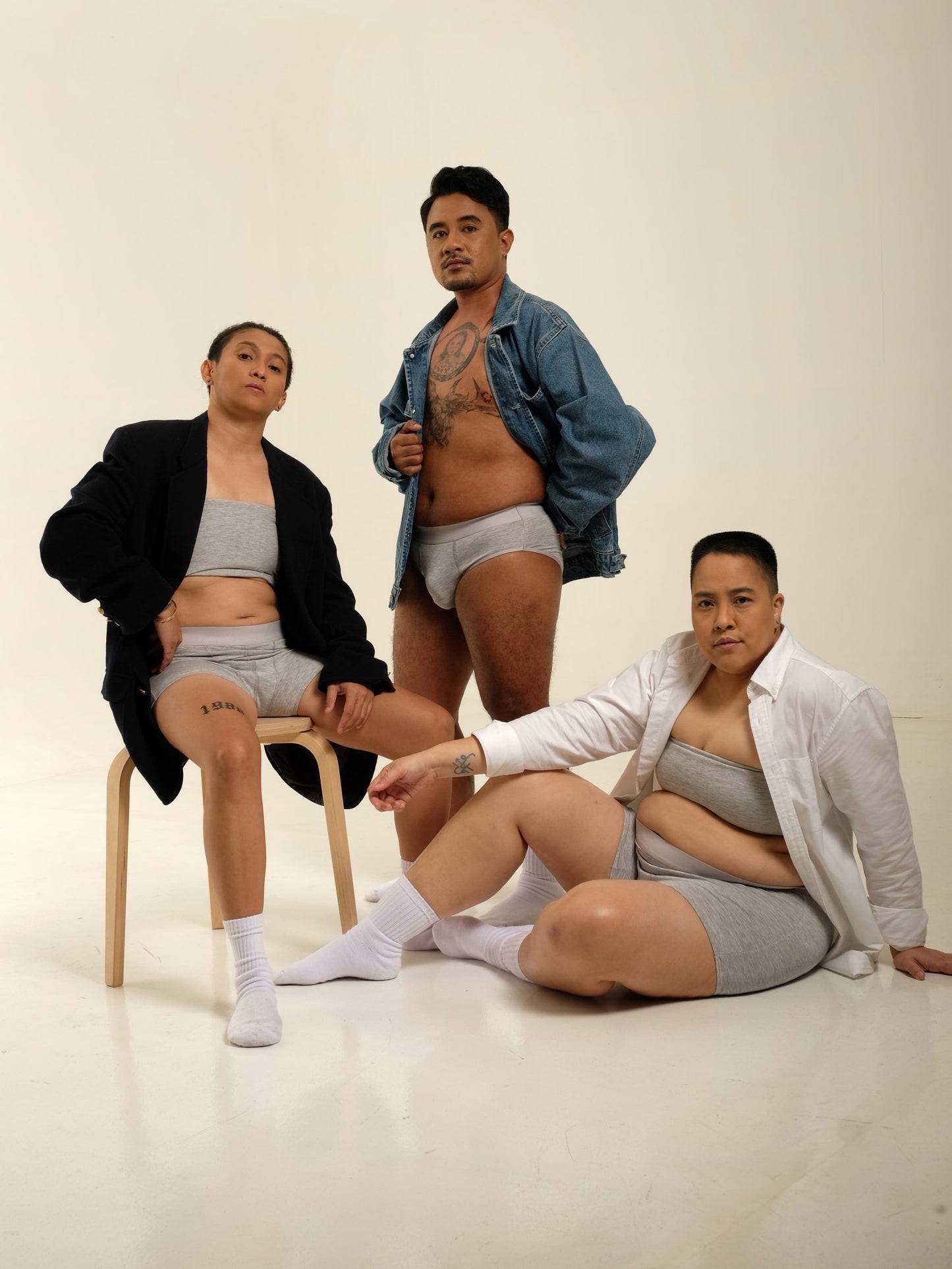 Lounge Boxer | Heather Grey