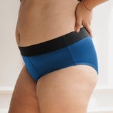 Hipster Period Briefs for Winged Pads | Navy