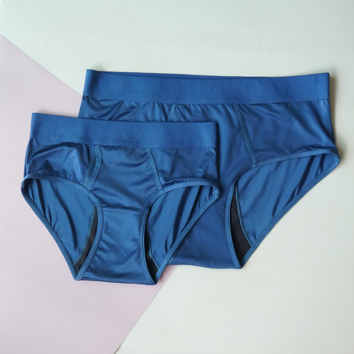 Hipster Period Briefs for Winged Pads | Navy