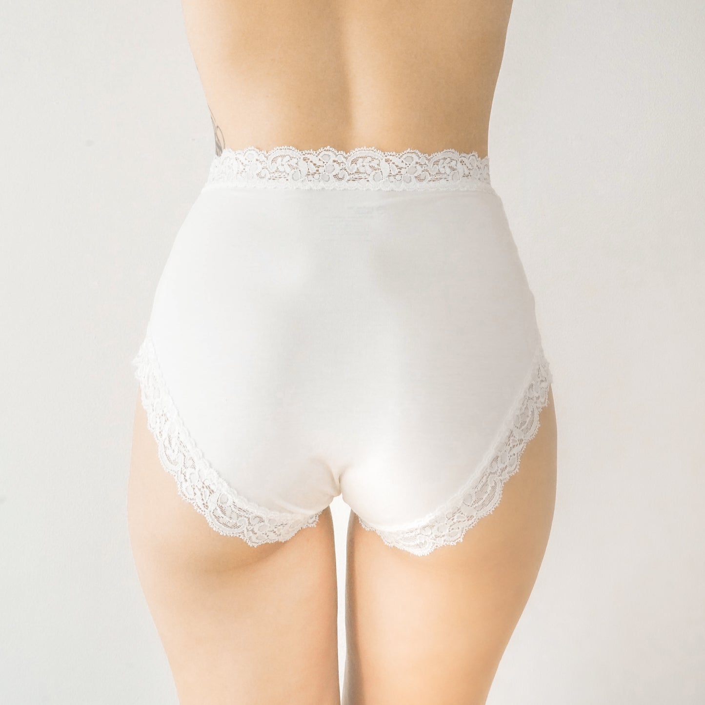 High Waist Lounge Panties | Ivory