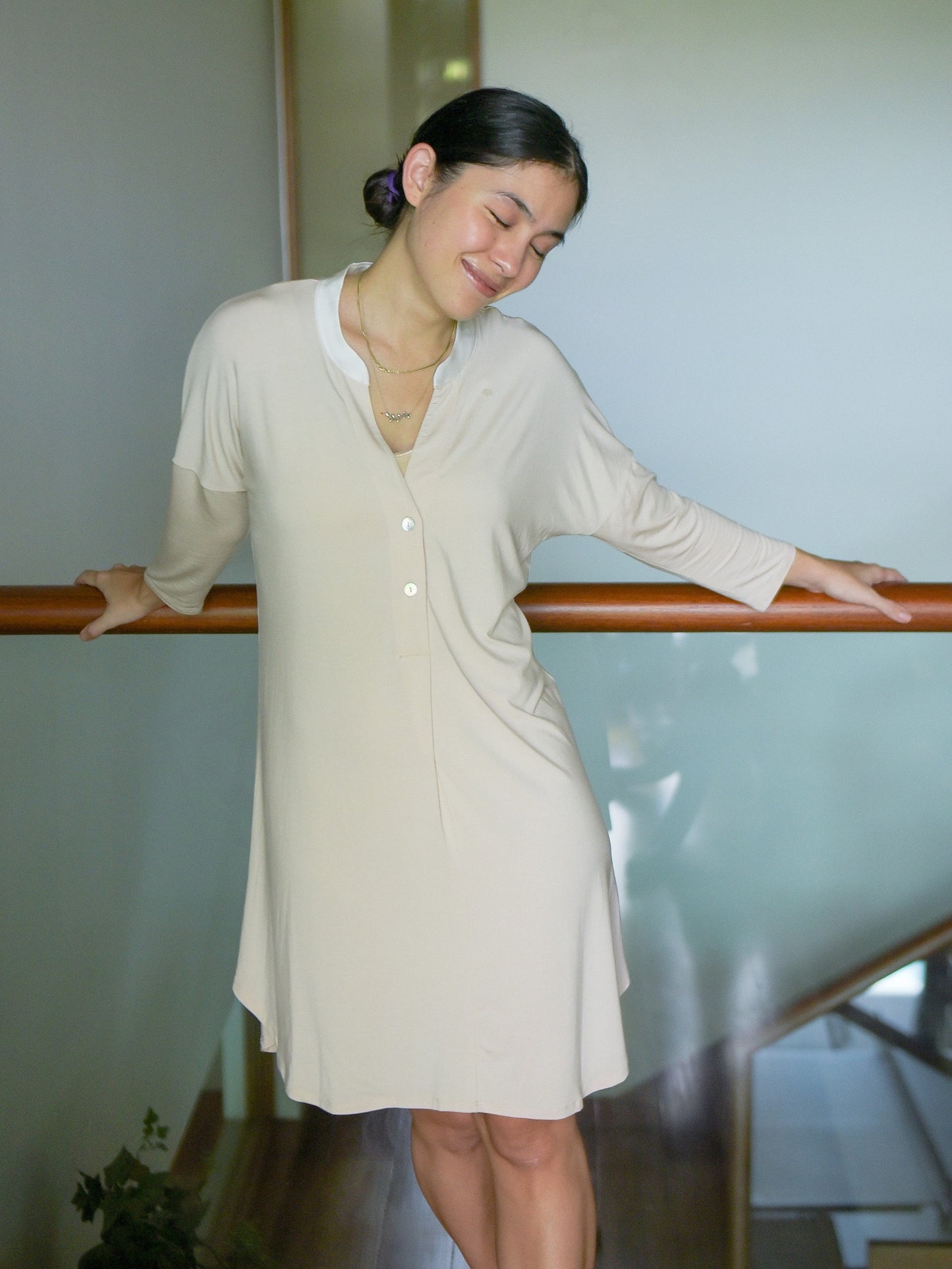 Lounge Dolman Shirtdress