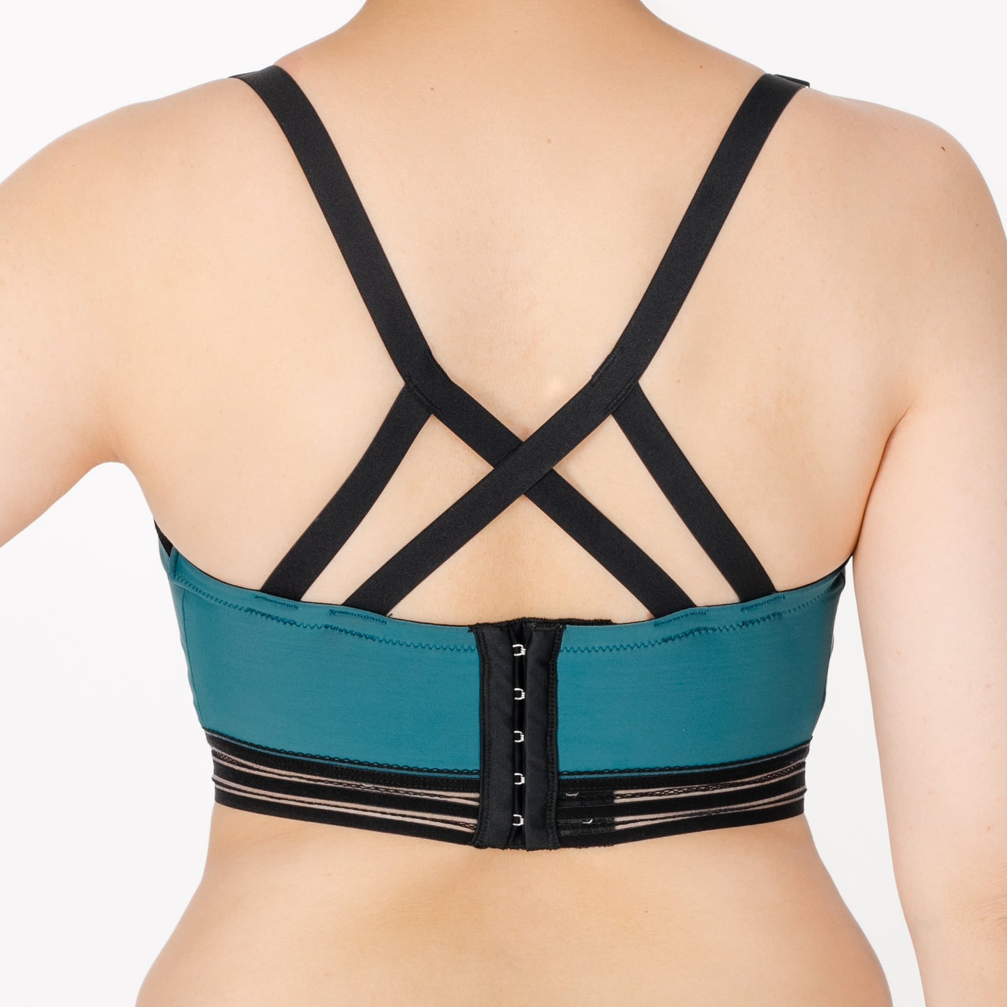 Light Support Sports Bra  Teal Blue – Lily of the Valley
